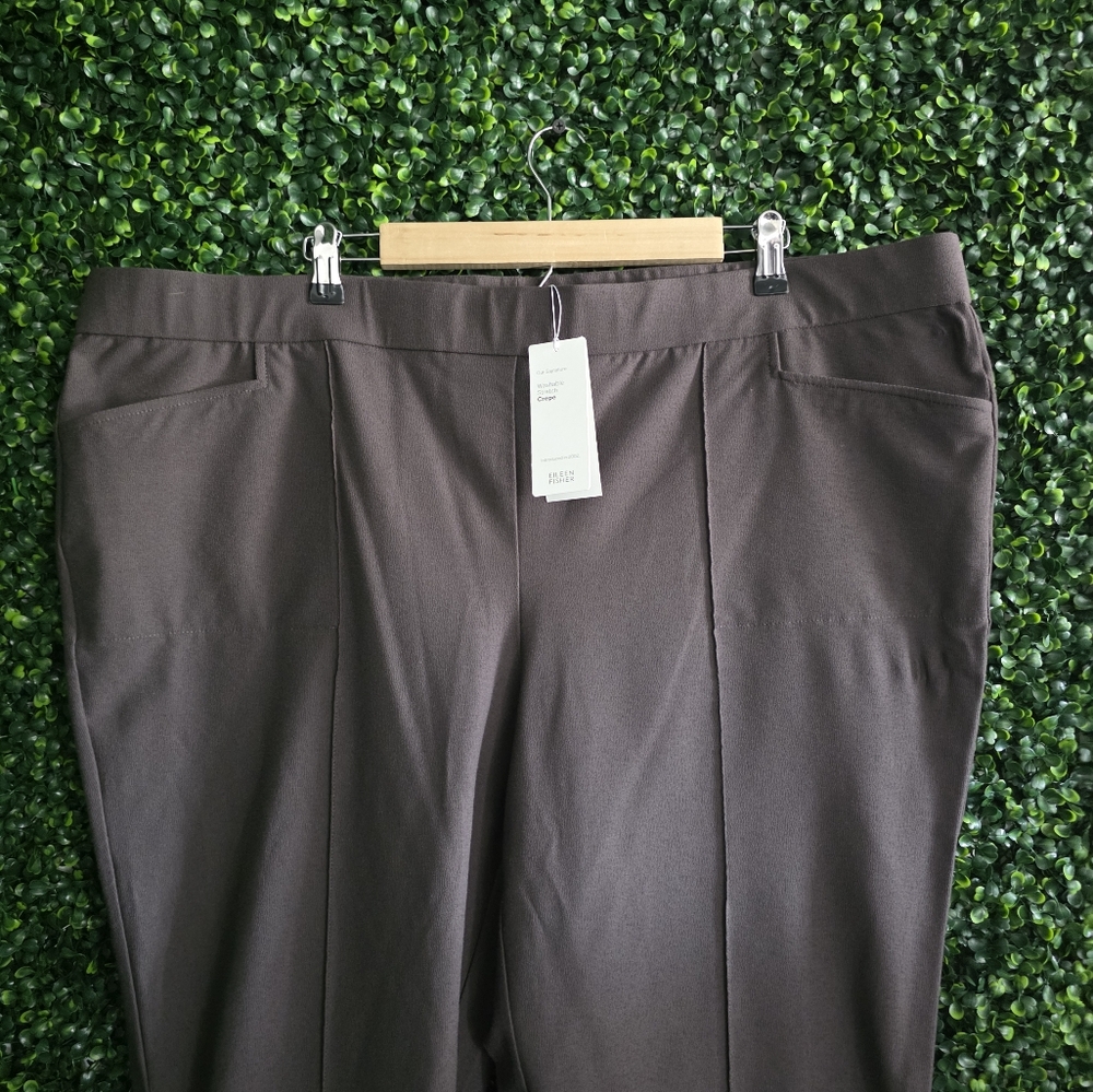 Eilen Fisher Women's Gray Slim Bootcut Pants Size 3X - Picture 3 of 6